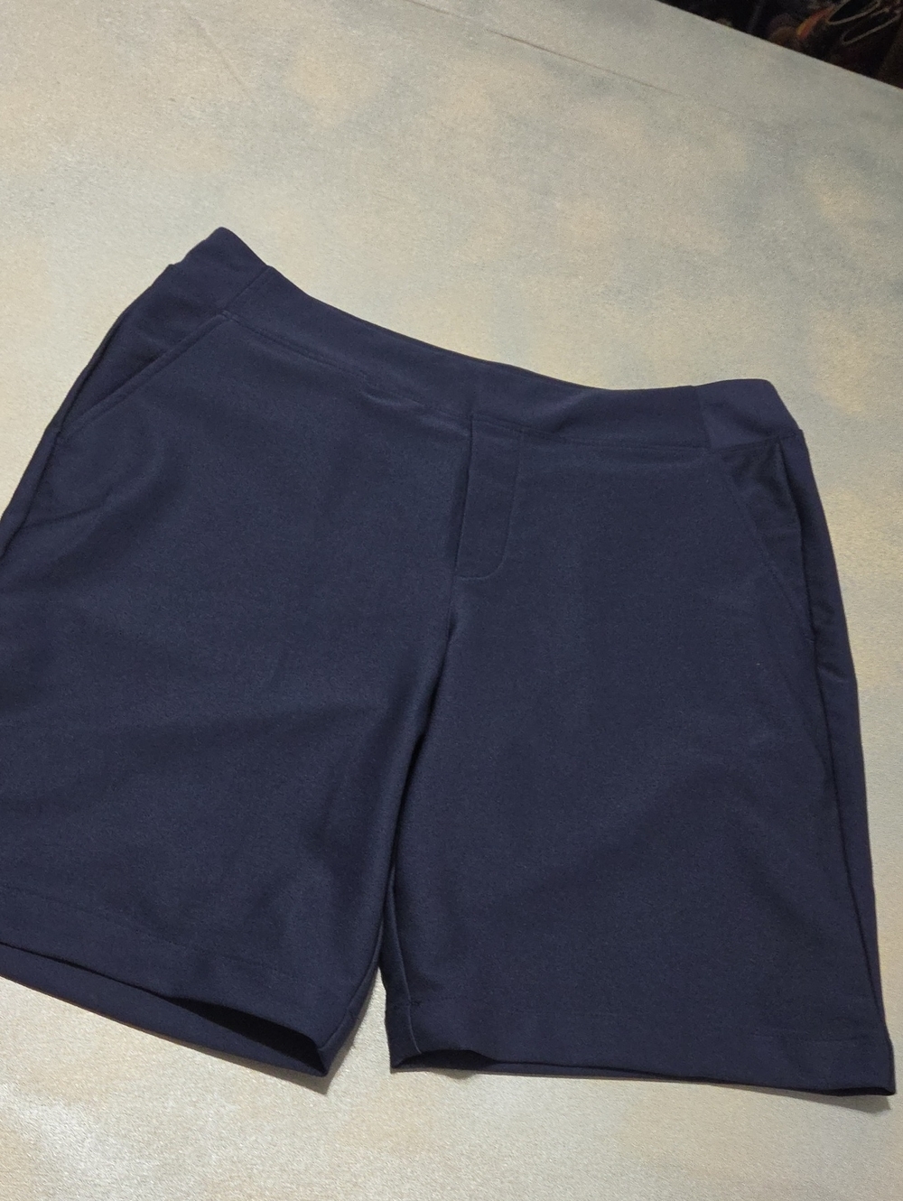 Tommy Bahama Navy Pull-On Bermuda Shorts NWOTS